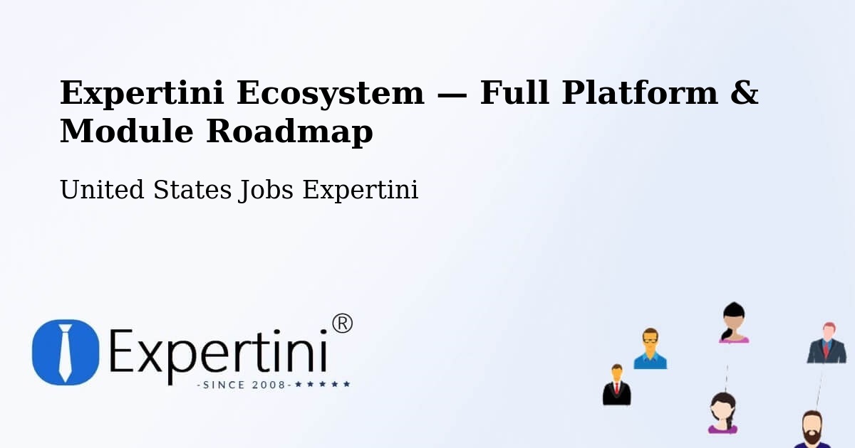 Expertini Ecosystem — Full Platform & Module Roadmap – Mauston
